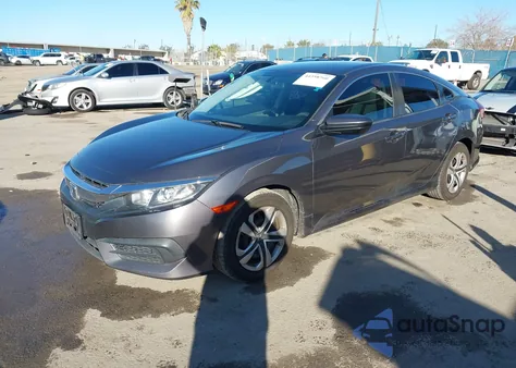 2018 Honda Civic Lx из США, поврежденный, VIN 2HGFC2F5XJH537179